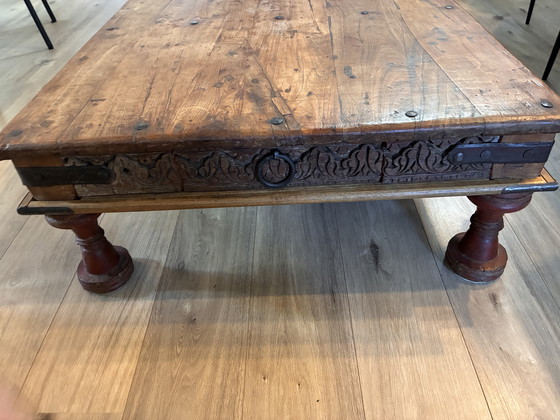 Image 1 of Tavolo da salotto antieke indiano