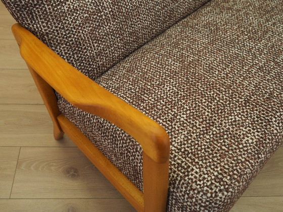 Image 1 of Beuken bank, Deens design, jaren 60, fabrikant: Fritz Hansen