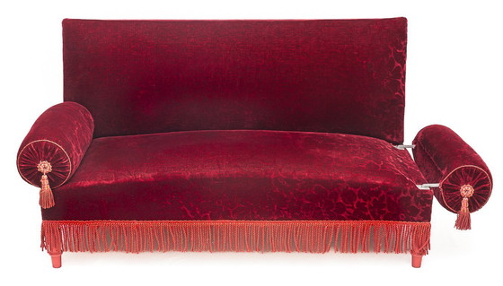 Image 1 of Sofá alsaciano rojo