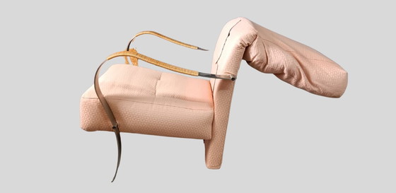 Image 1 of ¡Precioso en rosa! Precioso juego de tres sillones de los años 70.