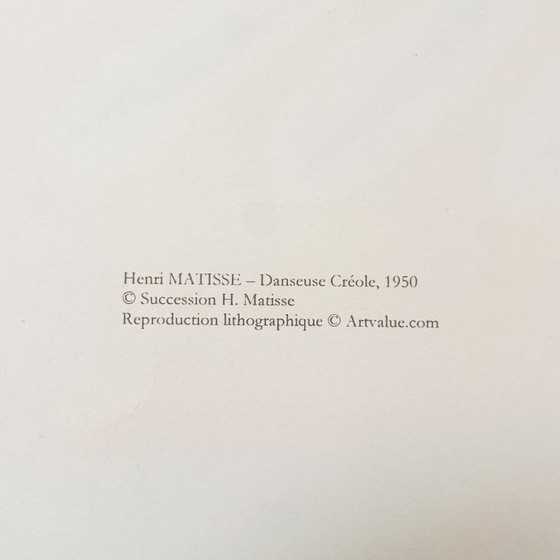 Image 1 of Henri Matisse - Danseuse Créole (1950)