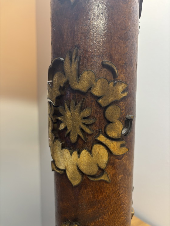 Image 1 of Lamp met drukrol, eind 19e eeuw