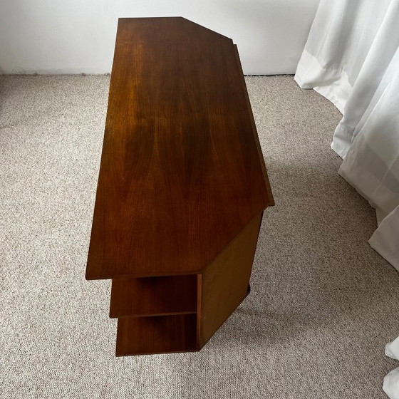 Lowboard aus Teakfurnier, 1960/70, Midcentury Modern – Highboards, Wood, Vintage (photo 13 of 17)