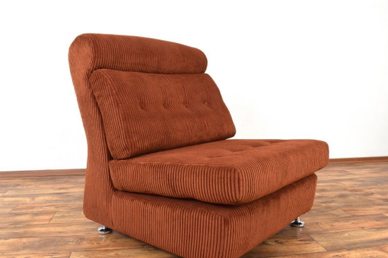 Mid-Century Italian Lounge Chairs, 1970s, Set of 2 – Loveseats, Textile (photo 13 of 17)