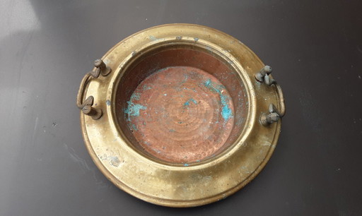 Antiques , copper washtub , 1920 , good condition