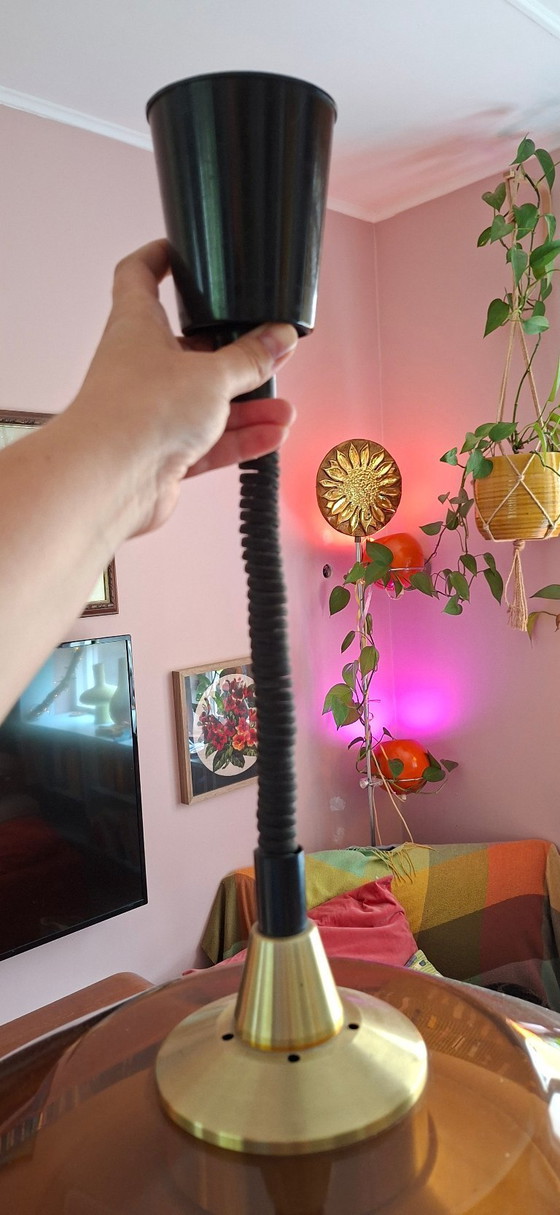 Image 1 of Vintage Space Age hanglamp met treksnoer – Dijkstra / Herda stijl – Jaren 70