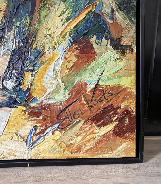 Large oil painting by Ellen Voets – Paintings & Drawings, Canvas (photo 3 of 8)