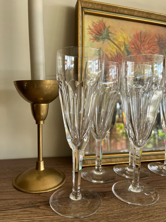 Val Saint Lambert 8 Pieces – Glass & Decanter, Crystal, Glass (photo 5 of 11)