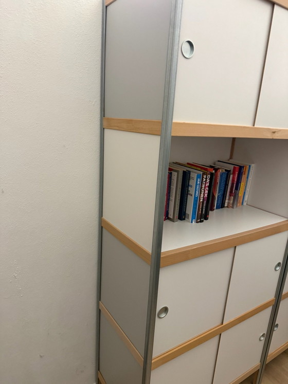 Armoires Kewlox/Moduloo, Bibliothèques, Bois, Gris (photo 5 sur 5)