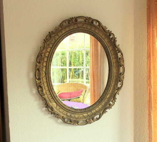 Opulent wardrobe mirror - vintage