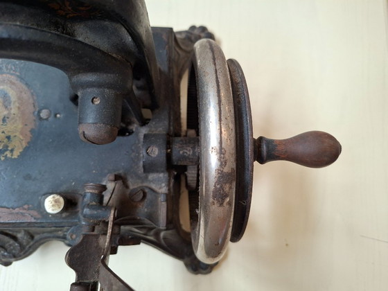 Image 1 of Rare Antique Junker & Ruh Sewing Machine - Model "Rhineland" / F - Late 19th Century