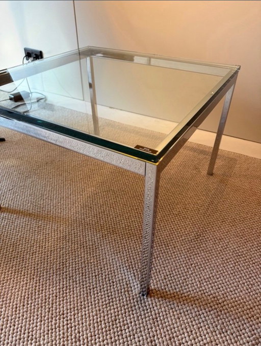 Knoll Florence glazen bijzettafel