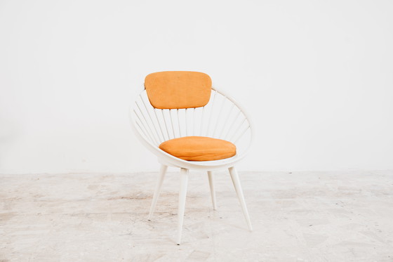 Image 1 of Yngve Ekström Mod.Circle Coppia di Poltroncine Design Scandinavo Anni ‘60