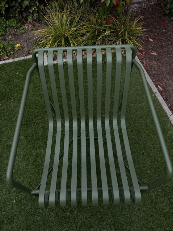 Image 1 of HAY Palissade Low Set – 2 Sessel + Couchtisch – Olive