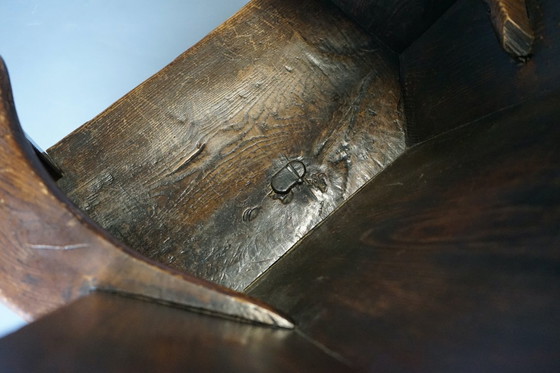 Image 1 of Chaise d'agneau ancienne en pin gallois, datant des années 1820