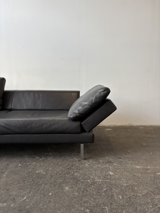 Image 1 of Jori Tigra Open Base designer sofa leather gray