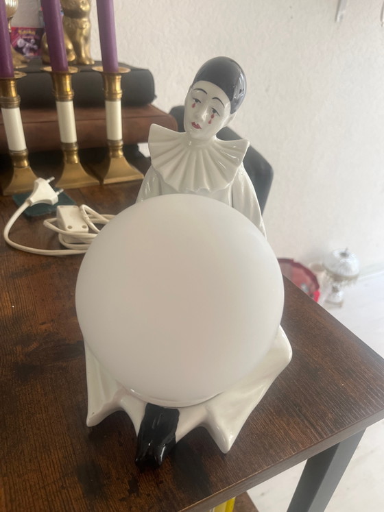 Lámpara de mesa Pierrot 629 B.Baddano – Objetos decorativos, Ceramic (photo 5 of 6)