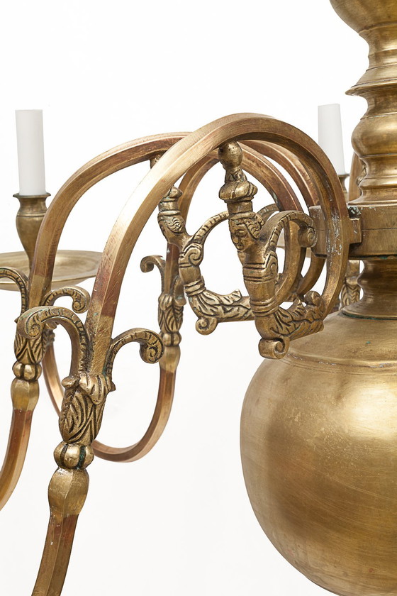 Image 1 of Grande lampadario olandese a 8 luci