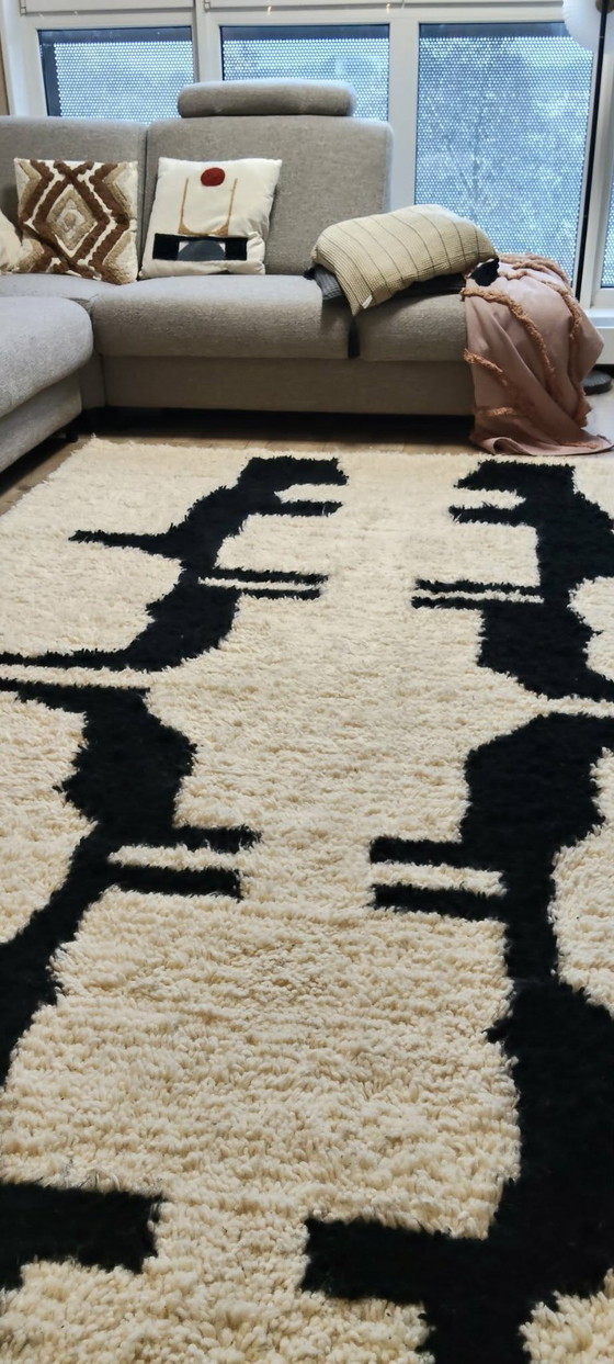 Image 1 of Tappeto berbero in lana nuova 200 cm x 300 cm marocchino