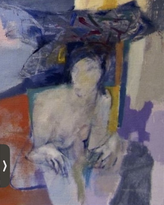 Image 1 of Michael Lasoff Schilderij op Canvas H130xB120