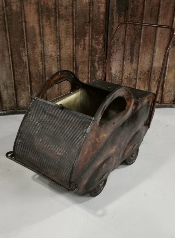 Image 1 of Antique iron wheelchair