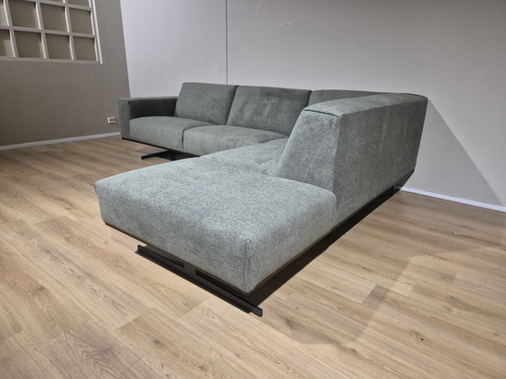 Image 1 of Montel Caesar - Corner sofa - NEW - Green - Gray - Fabric