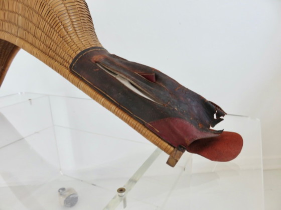 Antica Chistera Guanto Grande, 64cm, Sport Basco, Paesi Baschi, Francia – Oggetti decorativi, Rattan (photo 6 of 16)