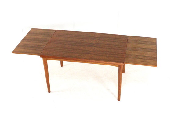 Image 1 of Table de salle à manger rectangulaire à rallonge Vejle vintage danois