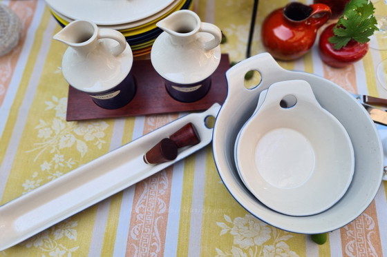 Image 1 of Malin Gustavsson per SAGAFORM Svezia Set di tapas blu cobalto