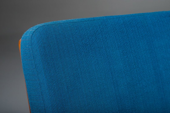 Image 1 of Papieren mes Teakhouten bank van Kai Kristiansen voor Magnus Olesen, Denemarken, jaren 60