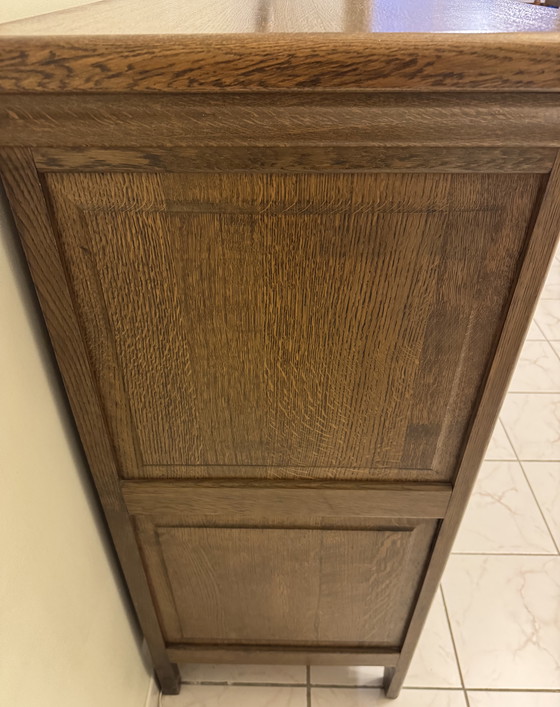 Image 1 of Buffet Cabinet Oak Country Style