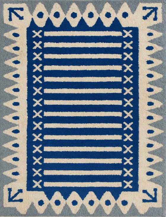 Tappeto berbero fatto a mano in pura lana 3x2 m – Tappeti, Wool (photo 4 of 7)