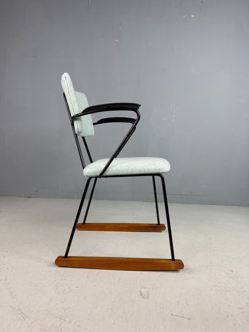 Zeldzame Kembo Rocking van Wh Gispen, jaren 1950, Nederland