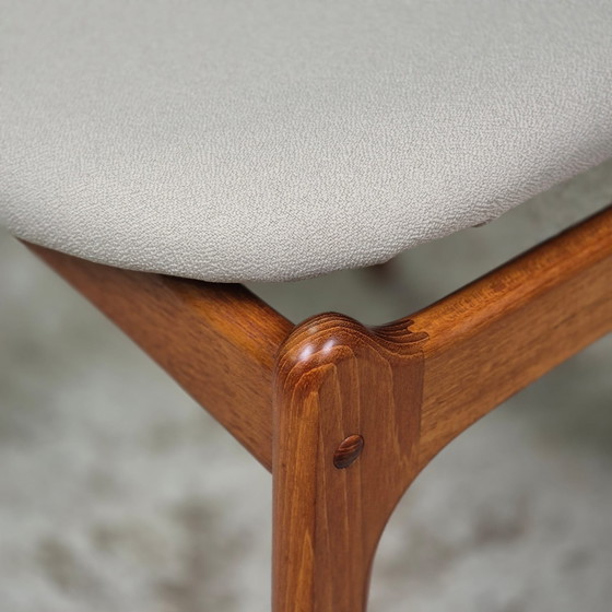 Image 1 of 4x Erik Buch model 49 dining chair, Vintage Danish teak 60's