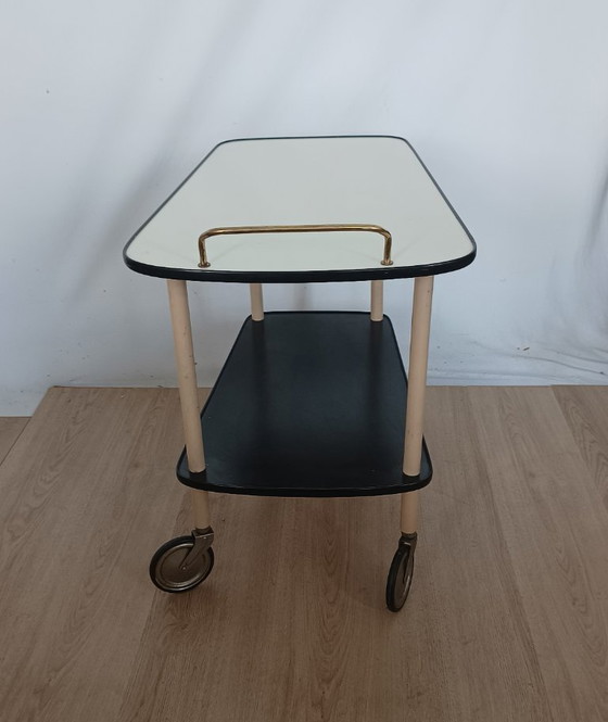 Chariot de service des années 1950 – Dessertes, Wood (photo 5 of 8)