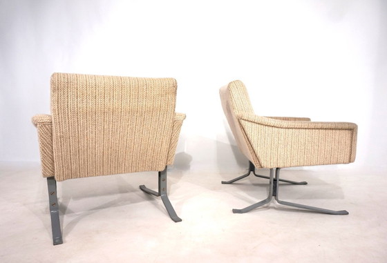 Image 1 of Set di due sedie a sbalzo Röhl, 1960