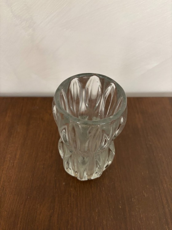 Image 1 of Vintage SKLO Union vase by Jan Schmidt in glass