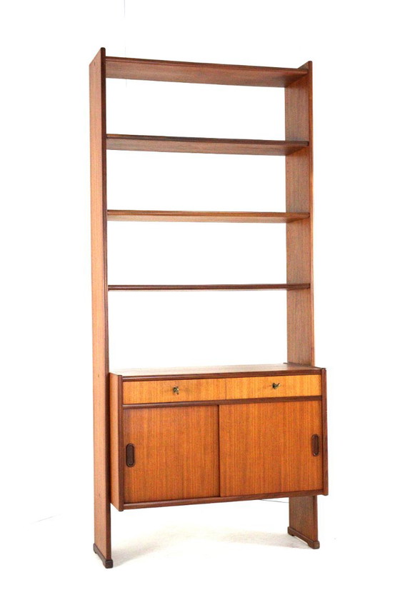 Libreria vintage divisoria per ambienti in teak, stile metà secolo – Librerie, Wood (photo 9 of 17)