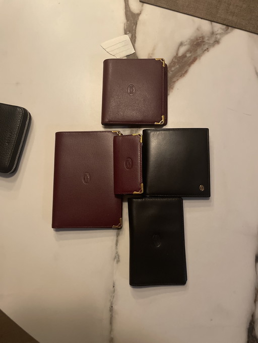 Gli articoli Cartier geheel nieuw/ leer met goud