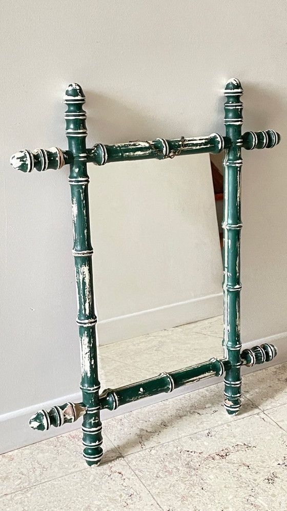 Specchio antico, noto anche come specchio di bambù – Glass (photo 3 of 26)