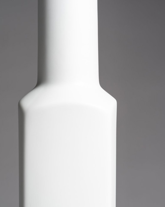 Image 1 of Rare XL Porcelain Vase Duo Hans Theo Baumann Rosenthal Germany 60s Vintage Chic