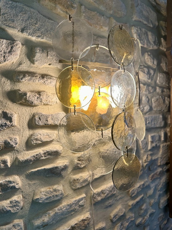 Image 1 of GINO VISTOSI VINTAGE WALL LAMP