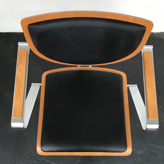 Image 1 of Fauteuil de barbier vintage