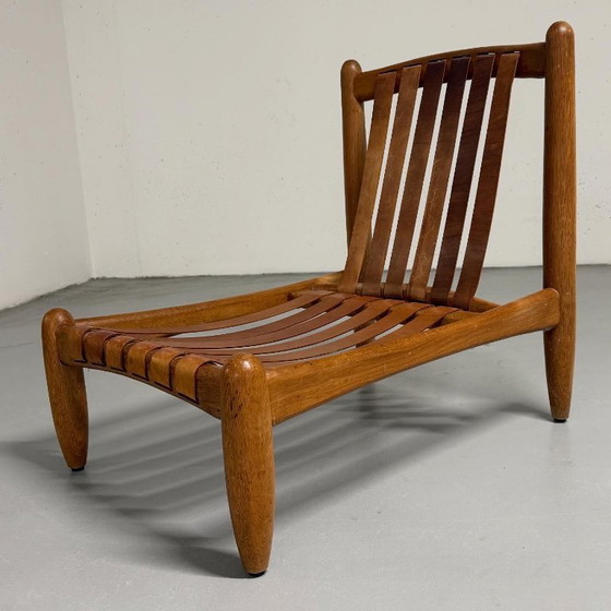 Image 1 of Brutalistische loungestoel jaren 60