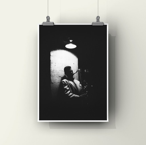 1x Stan Getz | west coast jazz fotografie, 1960 beeldende kunst