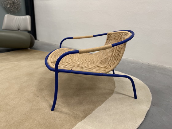 Image 1 of Spectrum De Puk SZ 19 Fauteuil Pitriet Blauw