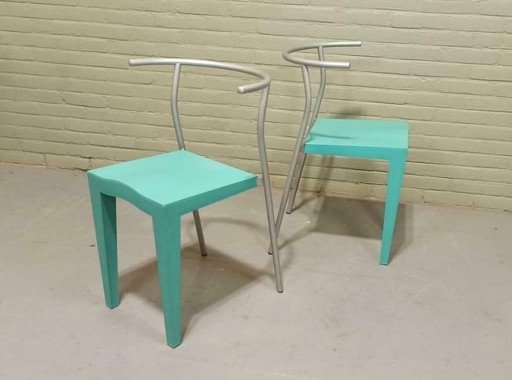 2 sedie Dr. Glob di Starck per Kartell
