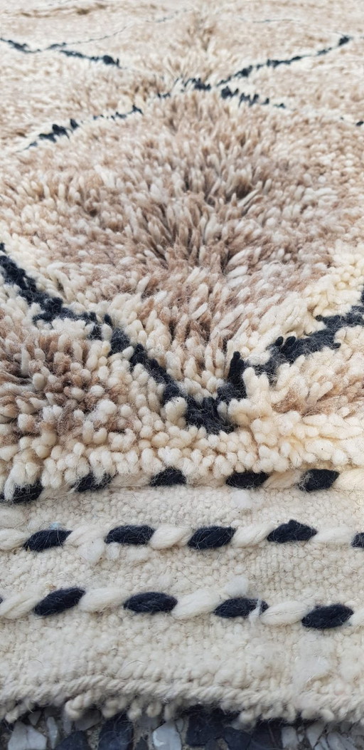 Handgeknoopt Berber kleed wol 275x200cm