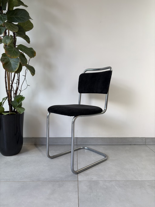 Vintage W.H. Gispen 101 Cantilever Chair