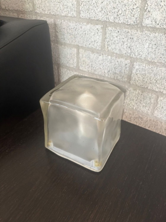 Lámpara de mesa IKEA Iviken Ice Cube, Lámparas de mesa, Vidrio, Plástico, Transparente, Modern (foto 3 de 10)